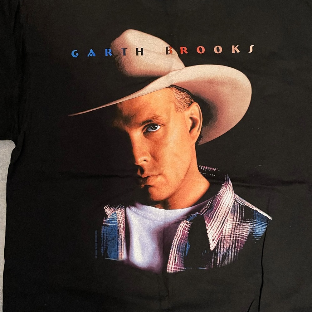 UNWORN GARTH BROOKS VINTAGE T SHIRT - 1991
